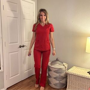 Dickies Dynamix small tall drawstring scrub pant